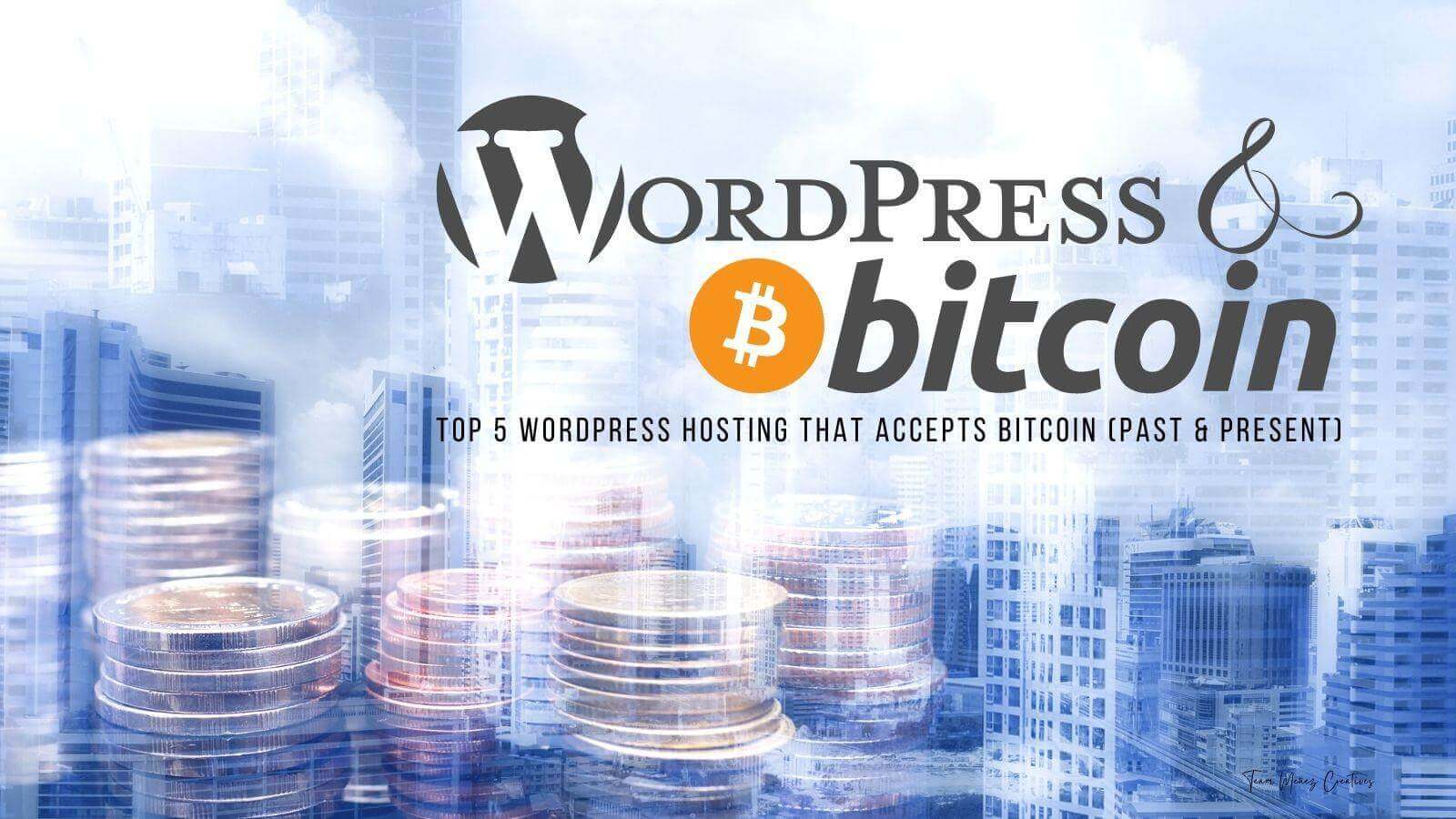 wordpress hosting bitcoin