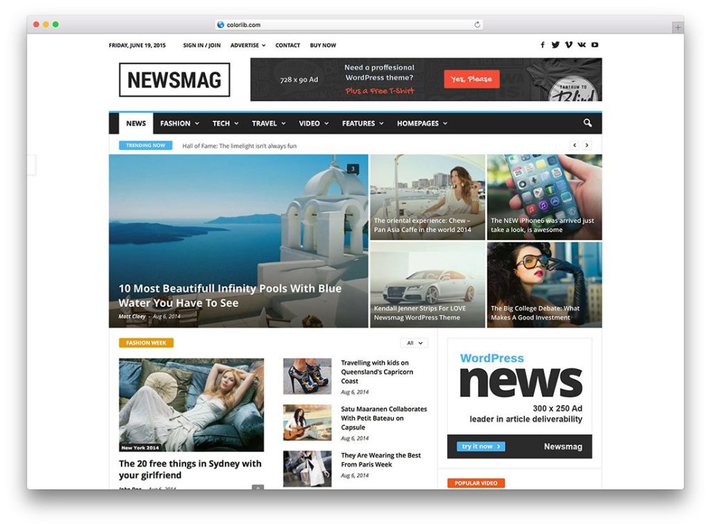 Enhance Your Website With The Wordpress Newspaper Theme